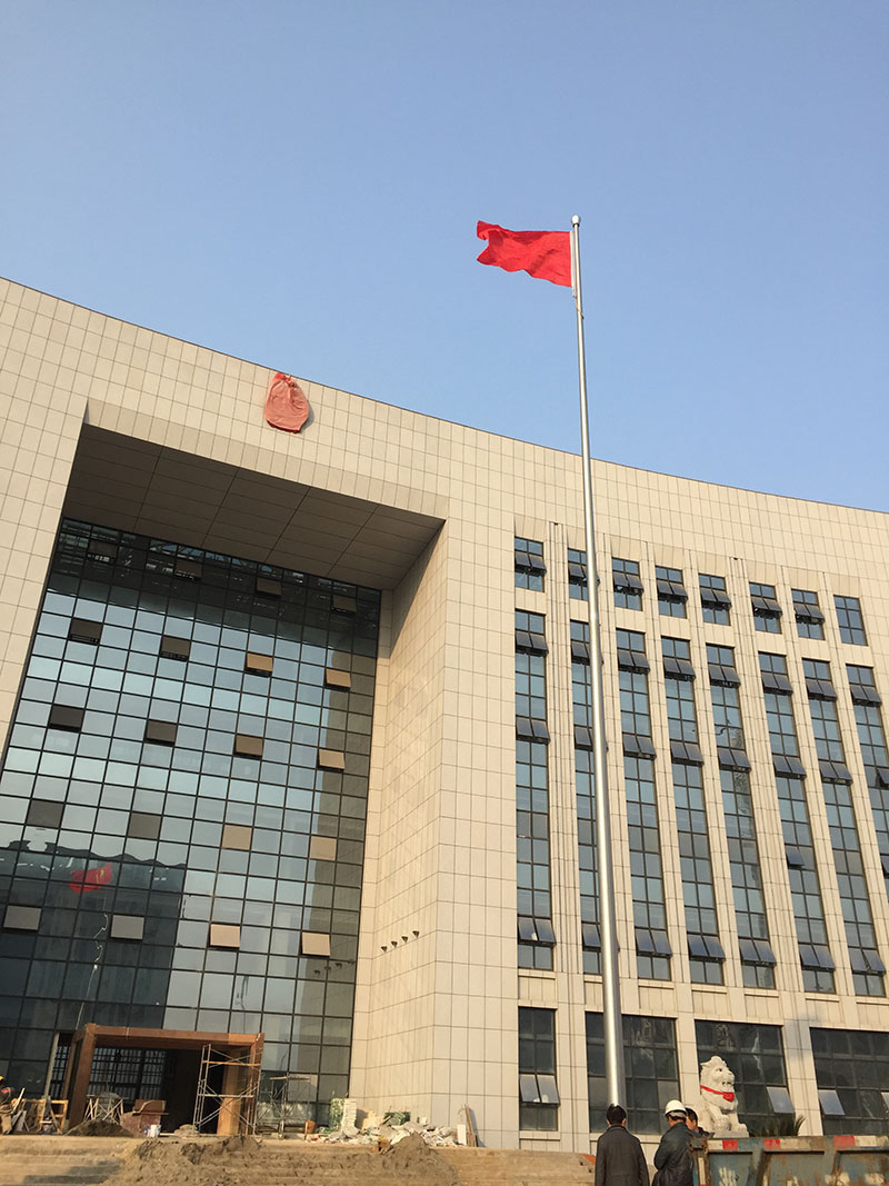 講話，國歌同步旗桿4